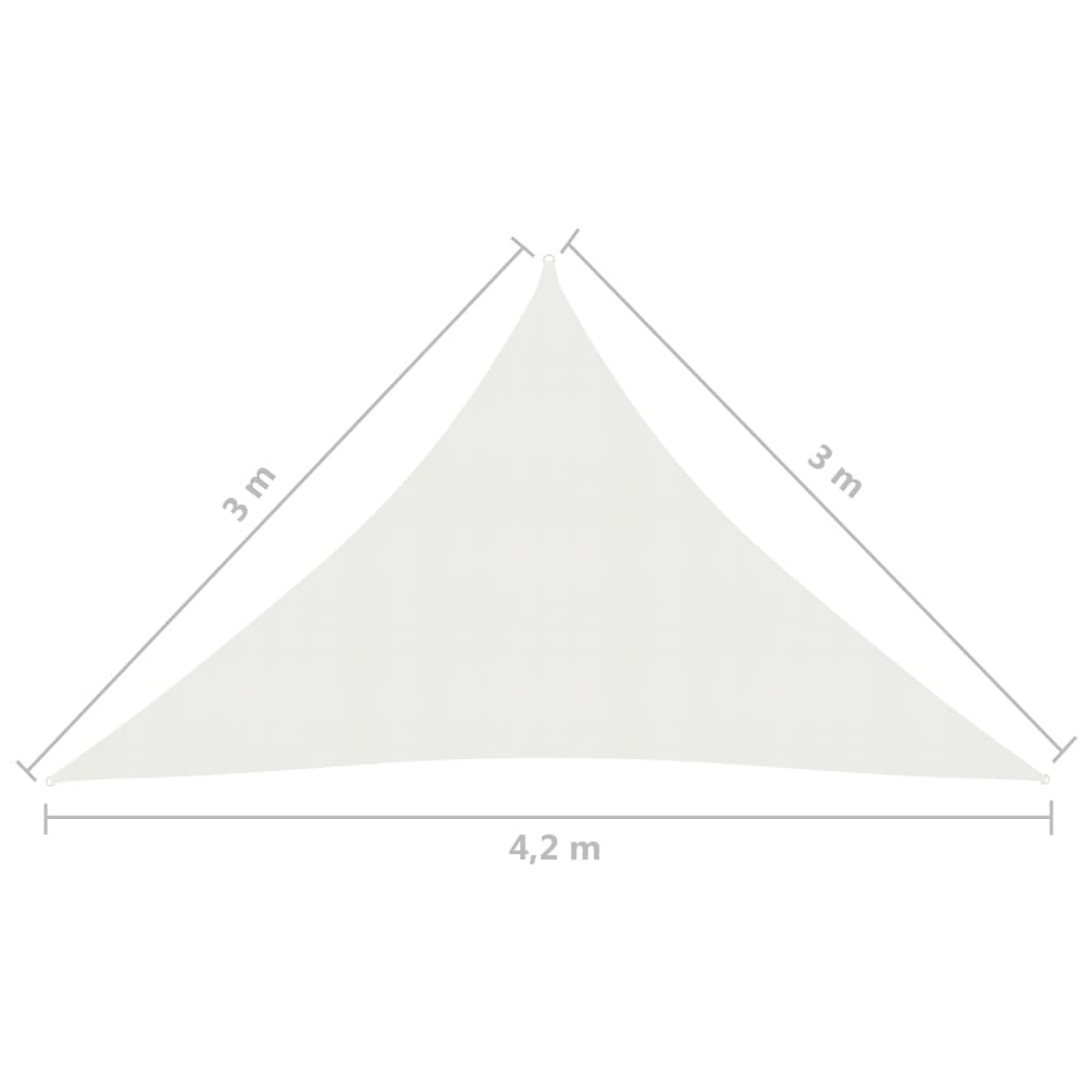 Aurinkopurje 160 g/m² valkoinen 3x3x4,2 m HDPE - Sisustajankoti.fi