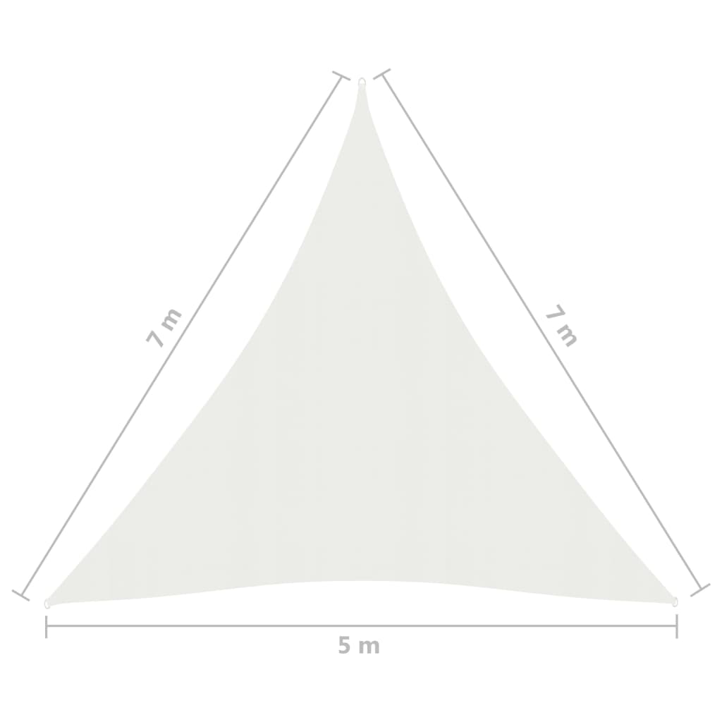 Aurinkopurje 160 g/m² valkoinen 5x7x7 m HDPE - Sisustajankoti.fi