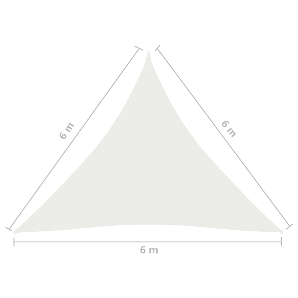 Aurinkopurje 160 g/m² valkoinen 6x6x6 m HDPE - Sisustajankoti.fi