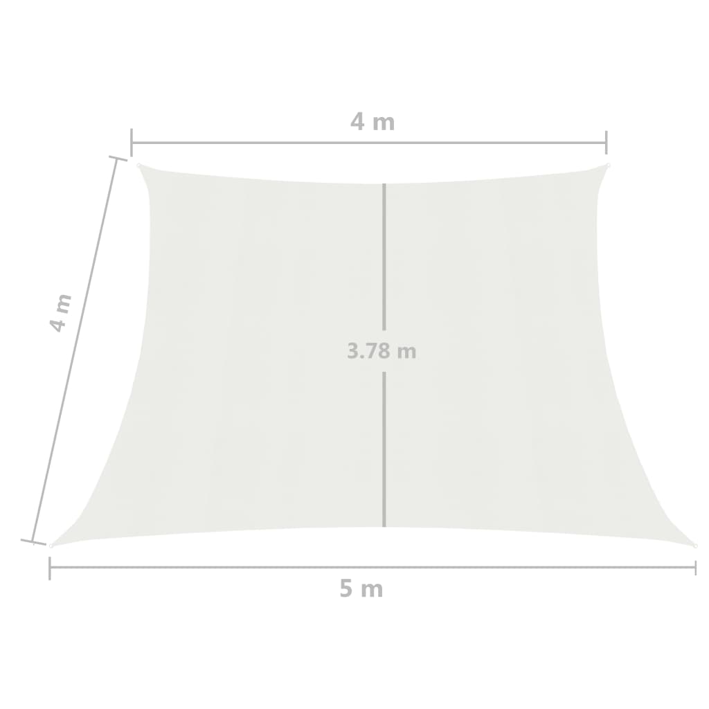 Aurinkopurje 160 g/m² valkoinen 4/5x4 m HDPE - Sisustajankoti.fi