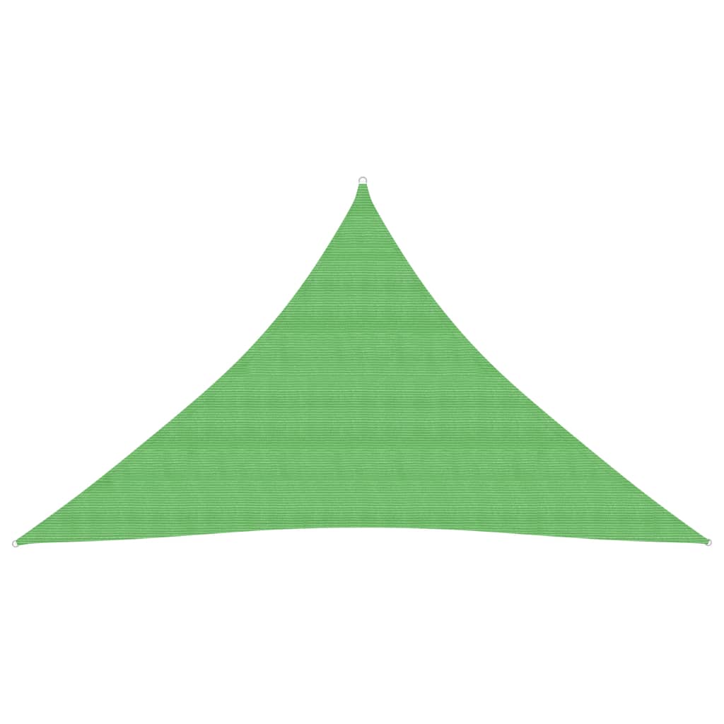 Aurinkopurje 160 g/m² vaaleanvihreä 3,5x3,5x4,9 m HDPE - Sisustajankoti.fi