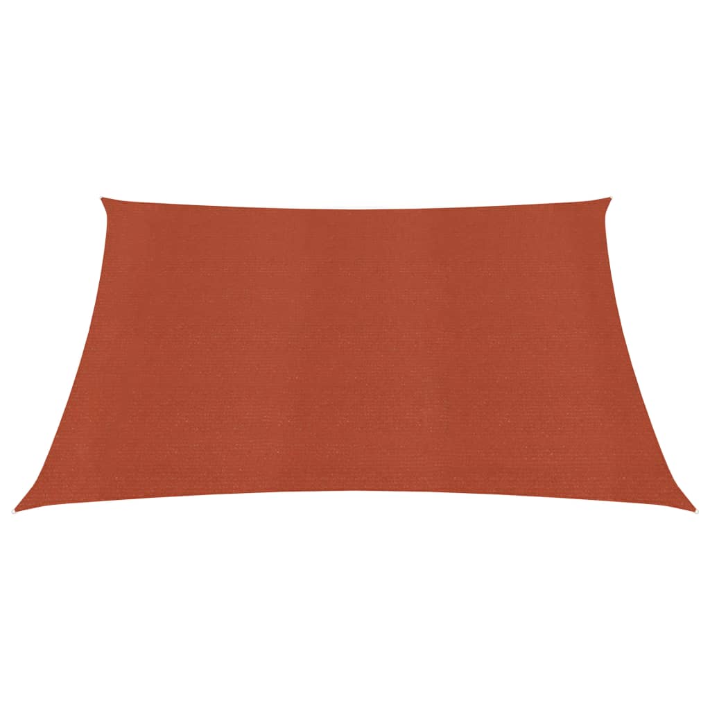 Aurinkopurje 160 g/m² terrakotta 4x4 m HDPE - Sisustajankoti.fi