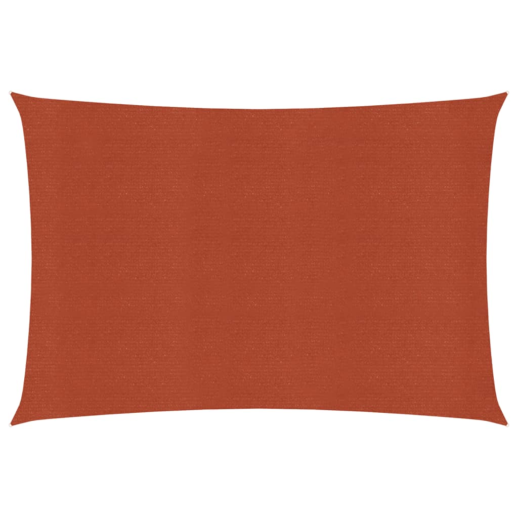 Aurinkopurje 160 g/m² terrakotta 2,5x3,5 m HDPE - Sisustajankoti.fi