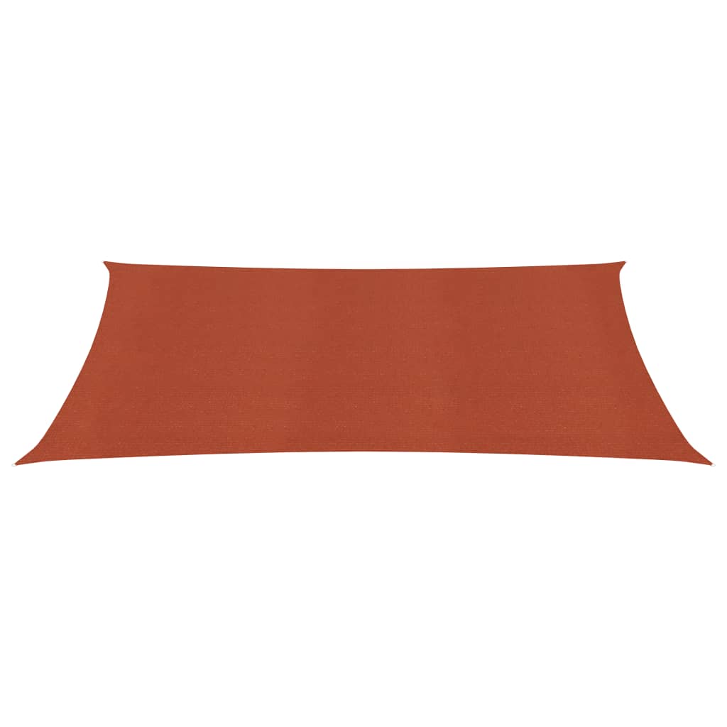 Aurinkopurje 160 g/m² terrakotta 4x5 m HDPE - Sisustajankoti.fi