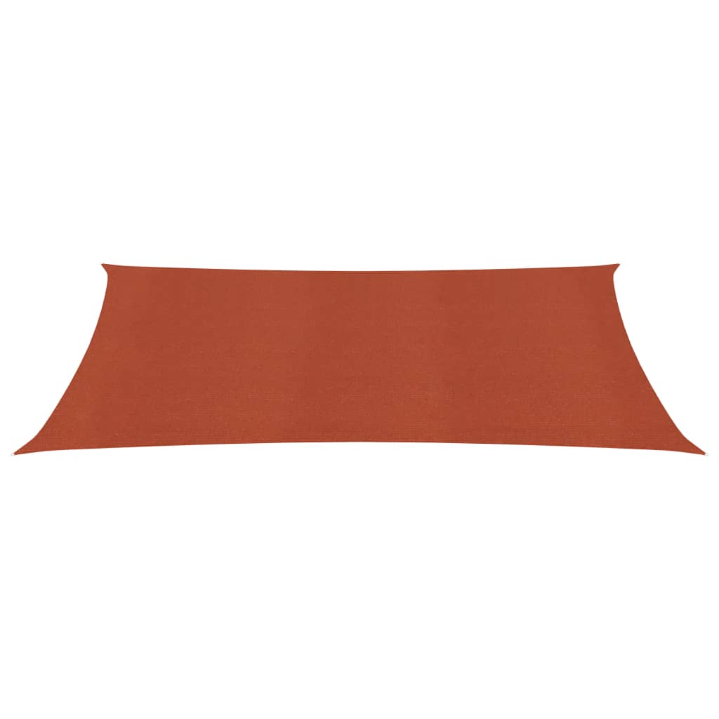 Aurinkopurje 160 g/m² terrakotta 5x8 m HDPE - Sisustajankoti.fi