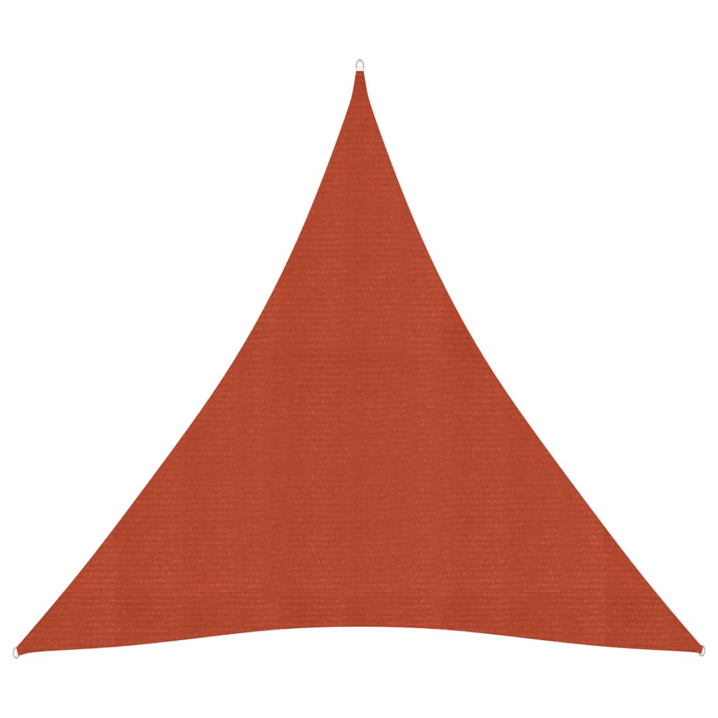 Aurinkopurje 160 g/m² terrakotta 4,5x4,5x4,5 m HDPE - Sisustajankoti.fi