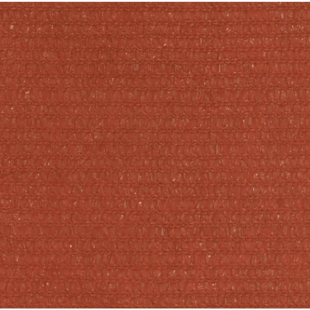 Aurinkopurje 160 g/m² terrakotta 4,5x4,5x4,5 m HDPE - Sisustajankoti.fi