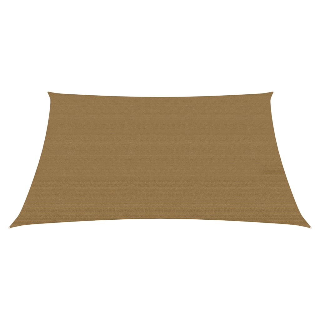 Aurinkopurje 160 g/m² ruskeanharmaa 3x3 m HDPE - Sisustajankoti.fi