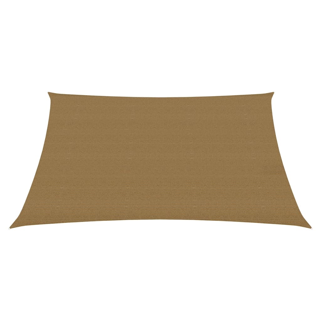 Aurinkopurje 160 g/m² harmaanruskea 7x7 m HDPE - Sisustajankoti.fi