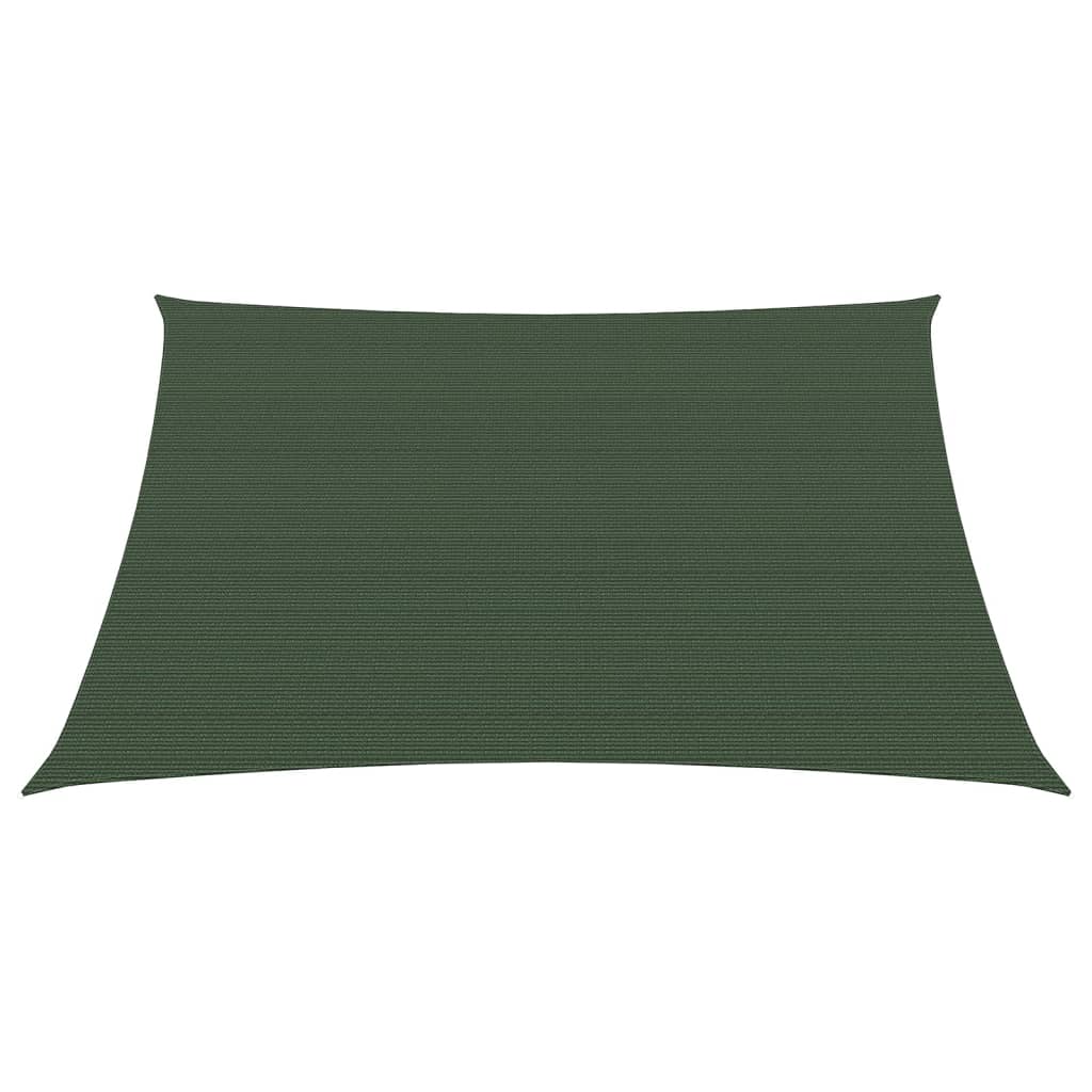 Aurinkopurje 160 g/m² tummanvihreä 4,5x4,5 m HDPE - Sisustajankoti.fi