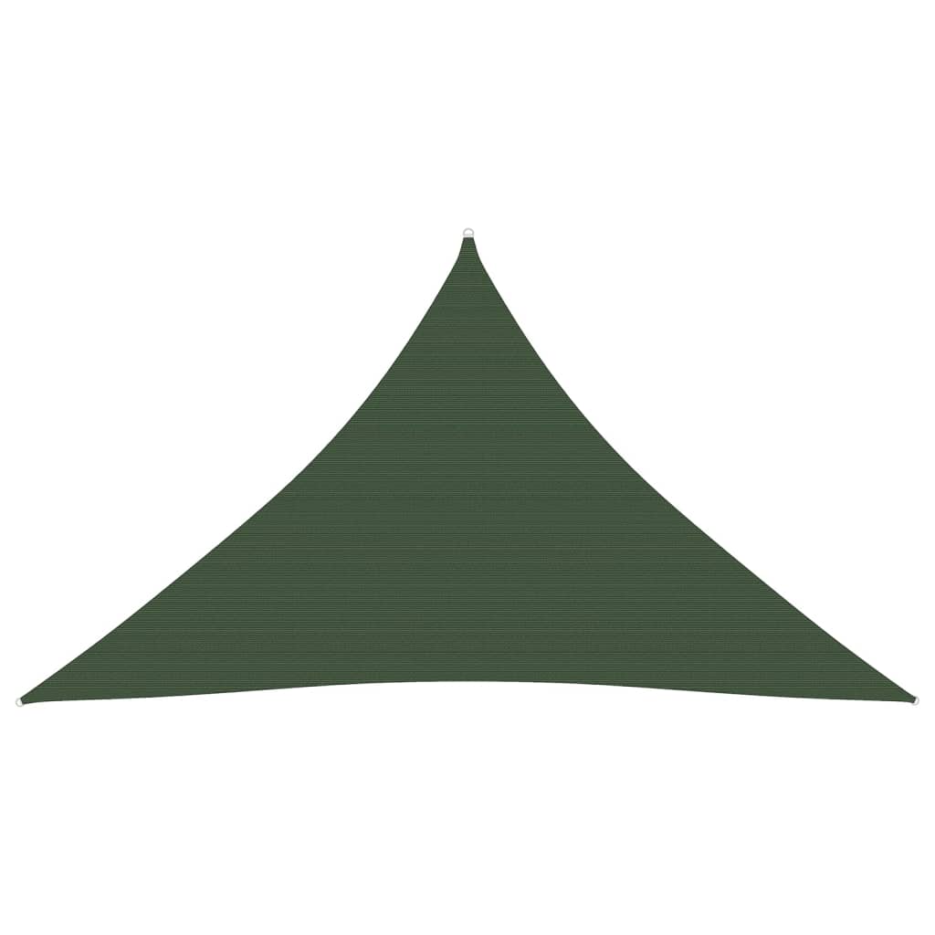 Aurinkopurje 160 g/m² tummanvihreä 2,5x2,5x3,5 m HDPE - Sisustajankoti.fi