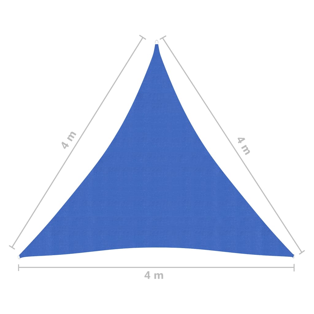 Aurinkopurje 160 g/m² sininen 4x4x4 m HDPE - Sisustajankoti.fi
