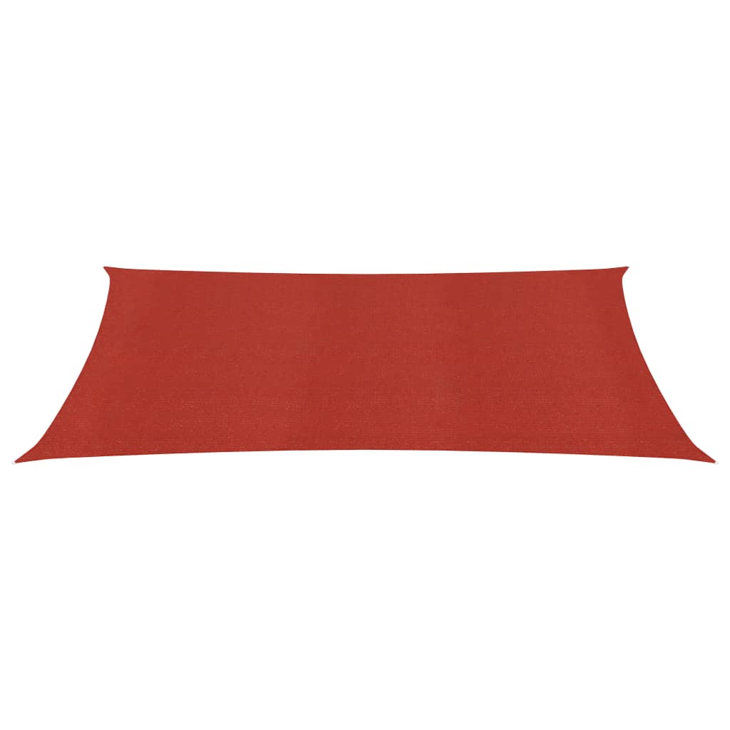 Aurinkopurje 160 g/m² punainen 4x6 m HDPE - Sisustajankoti.fi