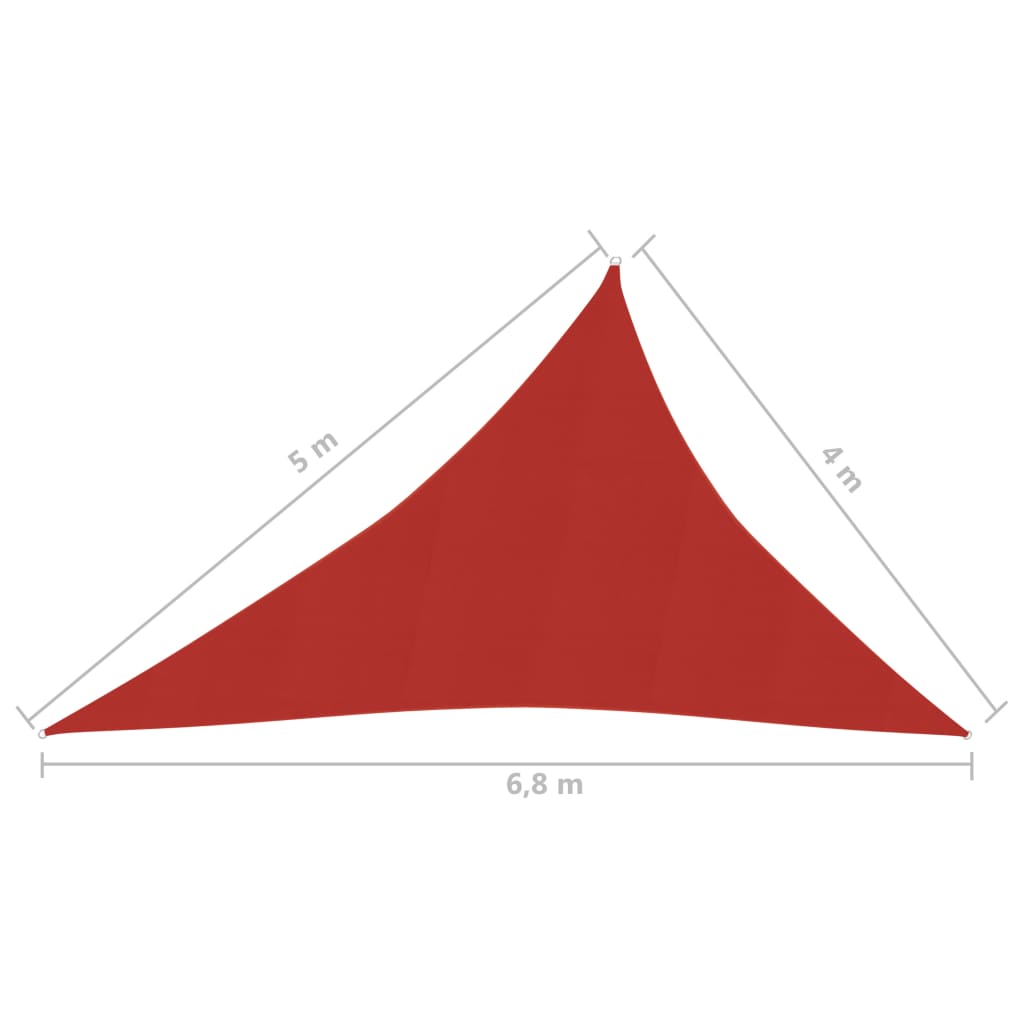 Aurinkopurje 160 g/m² punainen 4x5x6,8 m HDPE - Sisustajankoti.fi