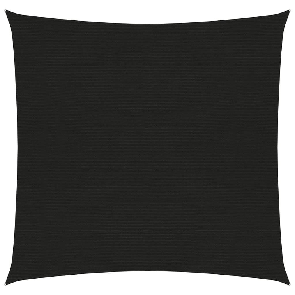 Aurinkopurje 160 g/m² musta 2,5x2,5 m HDPE - Sisustajankoti.fi
