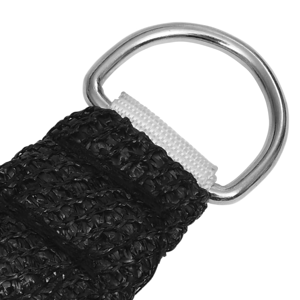Aurinkopurje 160 g/m² musta 3,6x3,6 m HDPE - Sisustajankoti.fi