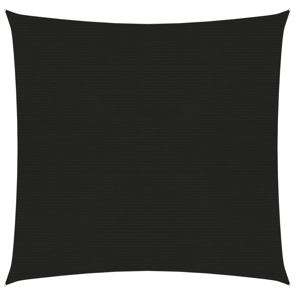 Aurinkopurje 160 g/m² musta 4,5x4,5 m HDPE - Sisustajankoti.fi