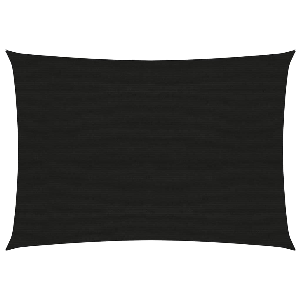 Aurinkopurje 160 g/m² musta 2,5x3,5 m HDPE - Sisustajankoti.fi