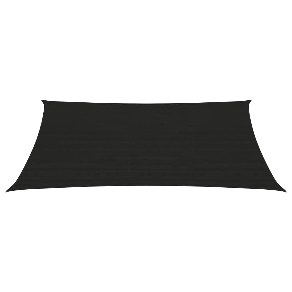 Aurinkopurje 160 g/m² musta 2,5x4 m HDPE - Sisustajankoti.fi