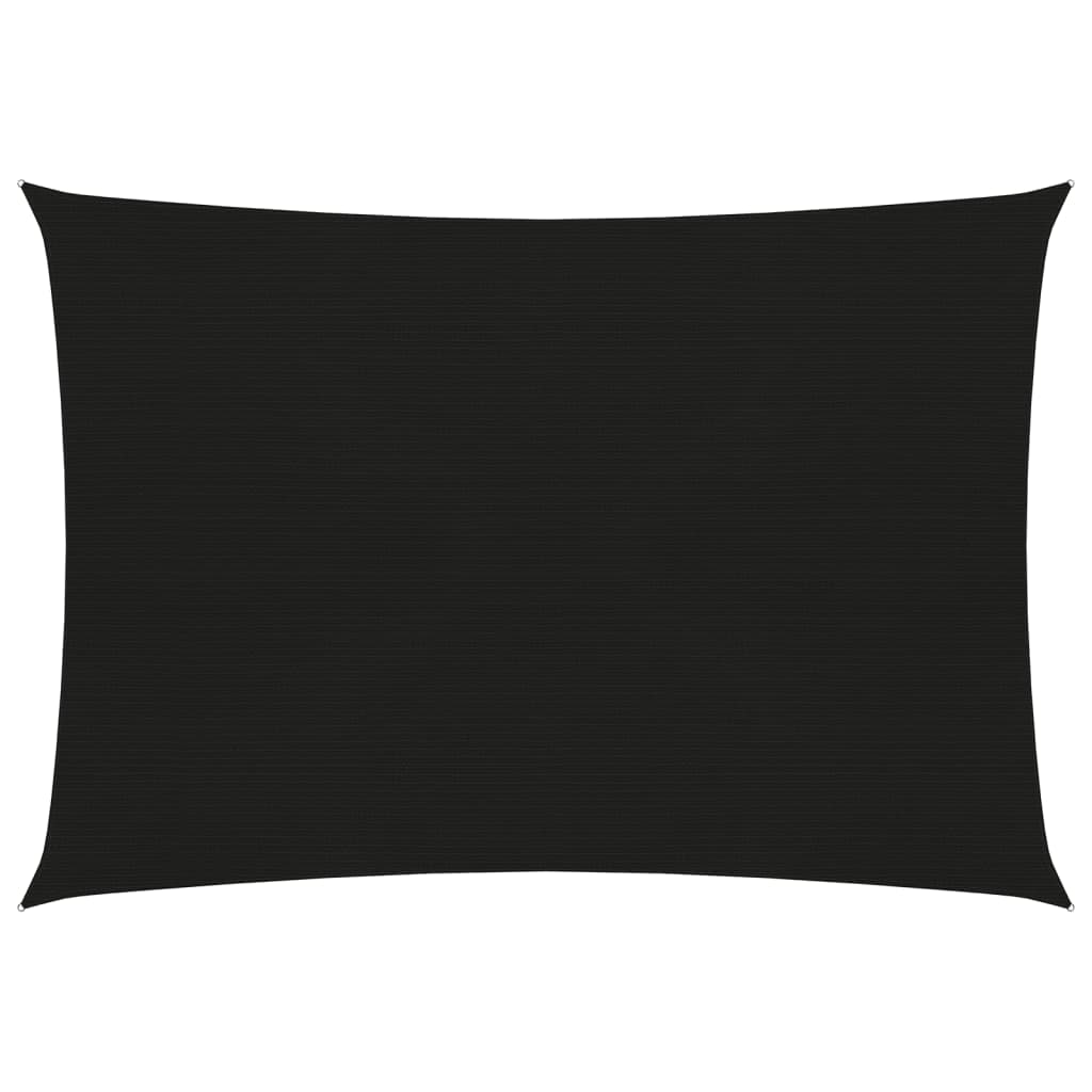 Aurinkopurje 160 g/m² musta 3x4,5 m HDPE - Sisustajankoti.fi