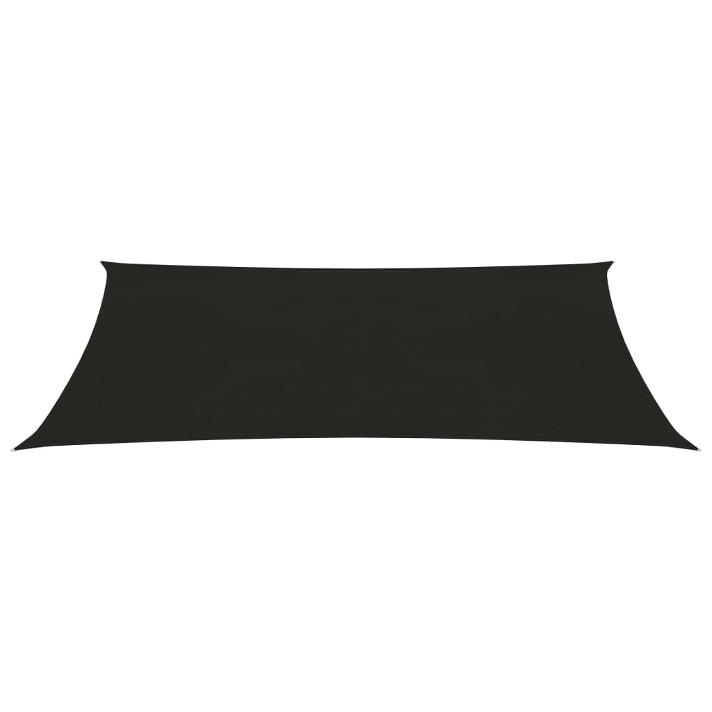 Aurinkopurje 160 g/m² musta 3x6 m HDPE - Sisustajankoti.fi