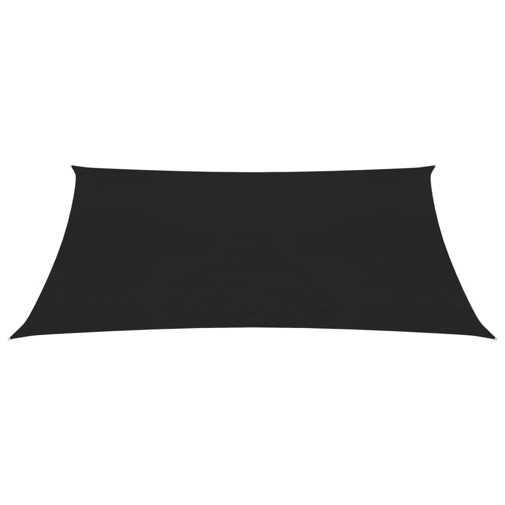 Aurinkopurje 160 g/m² musta 3,5x4,5 m HDPE - Sisustajankoti.fi