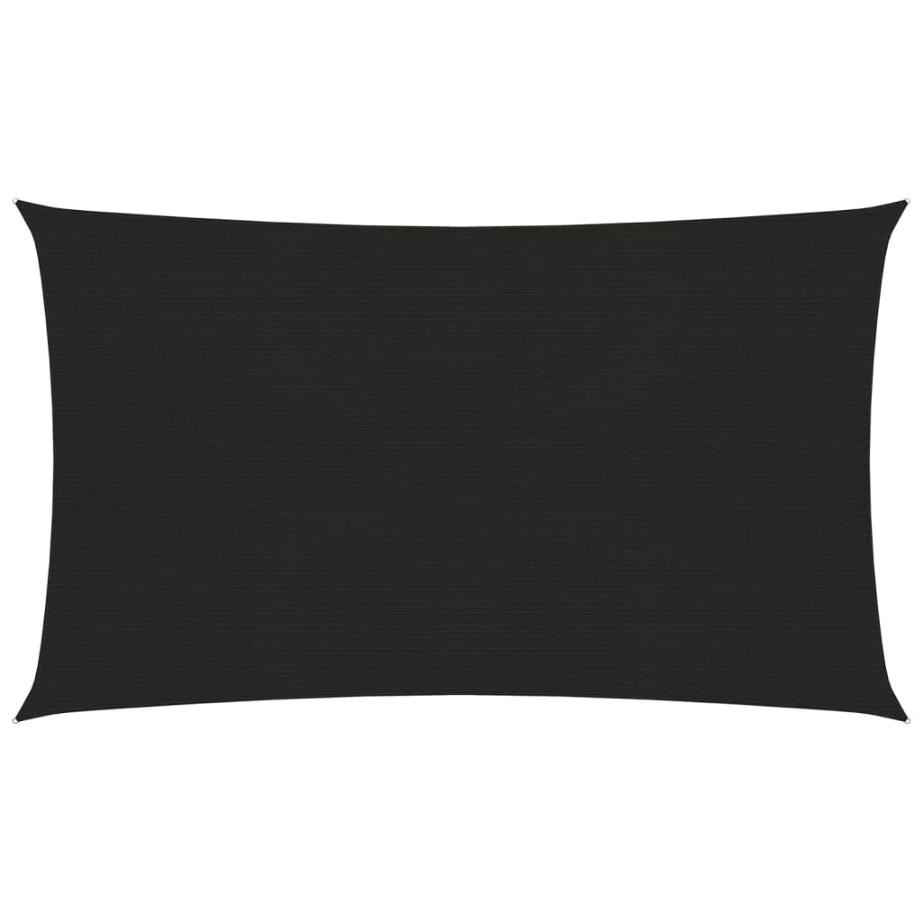 Aurinkopurje 160 g/m² musta 4x7 m HDPE - Sisustajankoti.fi