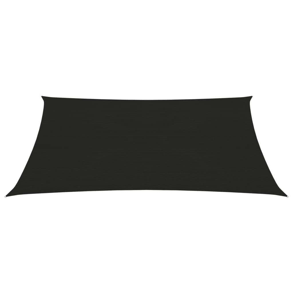 Aurinkopurje 160 g/m² musta 6x7 m HDPE - Sisustajankoti.fi