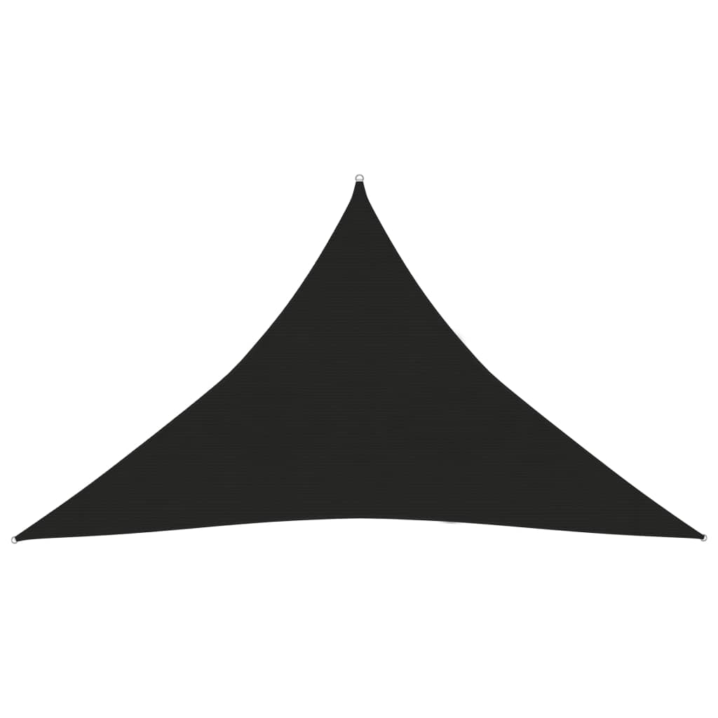 Aurinkopurje 160 g/m² musta 3,5x3,5x4,9 m HDPE - Sisustajankoti.fi
