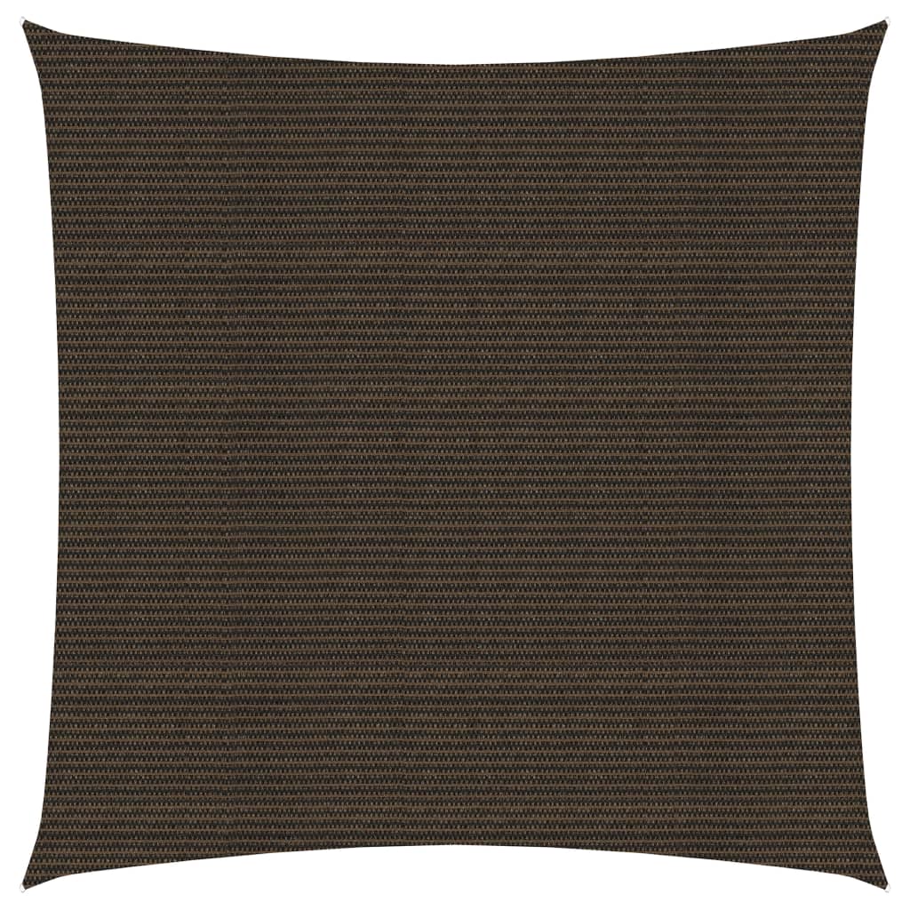 Aurinkopurje 160 g/m² ruskea 4,5x4,5 m HDPE - Sisustajankoti.fi