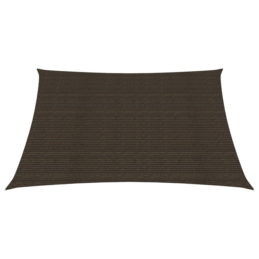 Aurinkopurje 160 g/m² ruskea 6x6 m HDPE - Sisustajankoti.fi