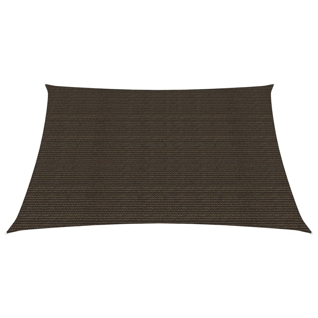 Aurinkopurje 160 g/m² ruskea 7x7 m HDPE - Sisustajankoti.fi