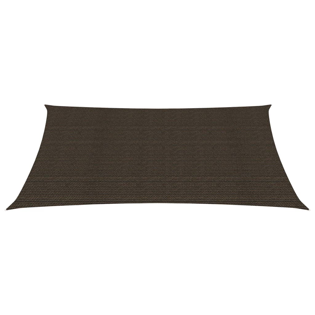 Aurinkopurje 160 g/m² ruskea 6x7 m HDPE - Sisustajankoti.fi