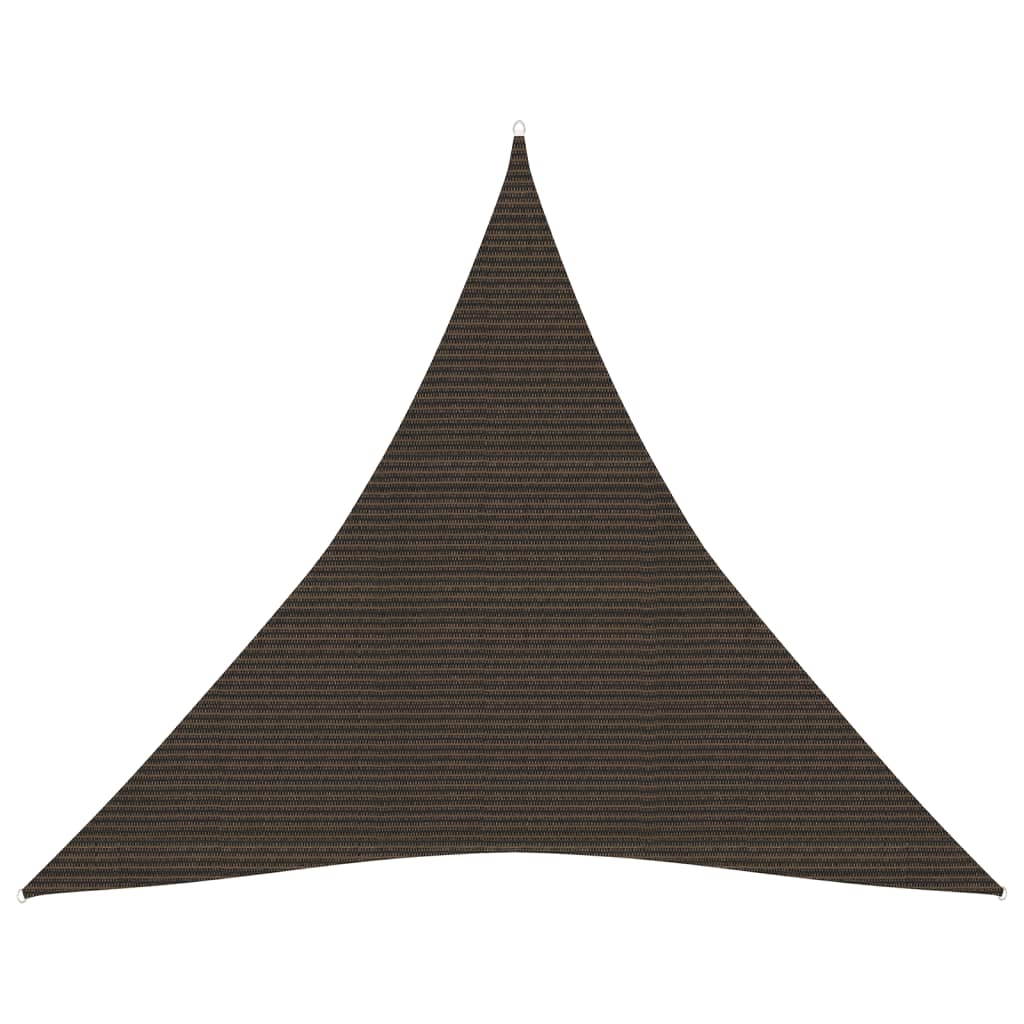 Aurinkopurje 160 g/m² ruskea 4x4x4 m HDPE - Sisustajankoti.fi