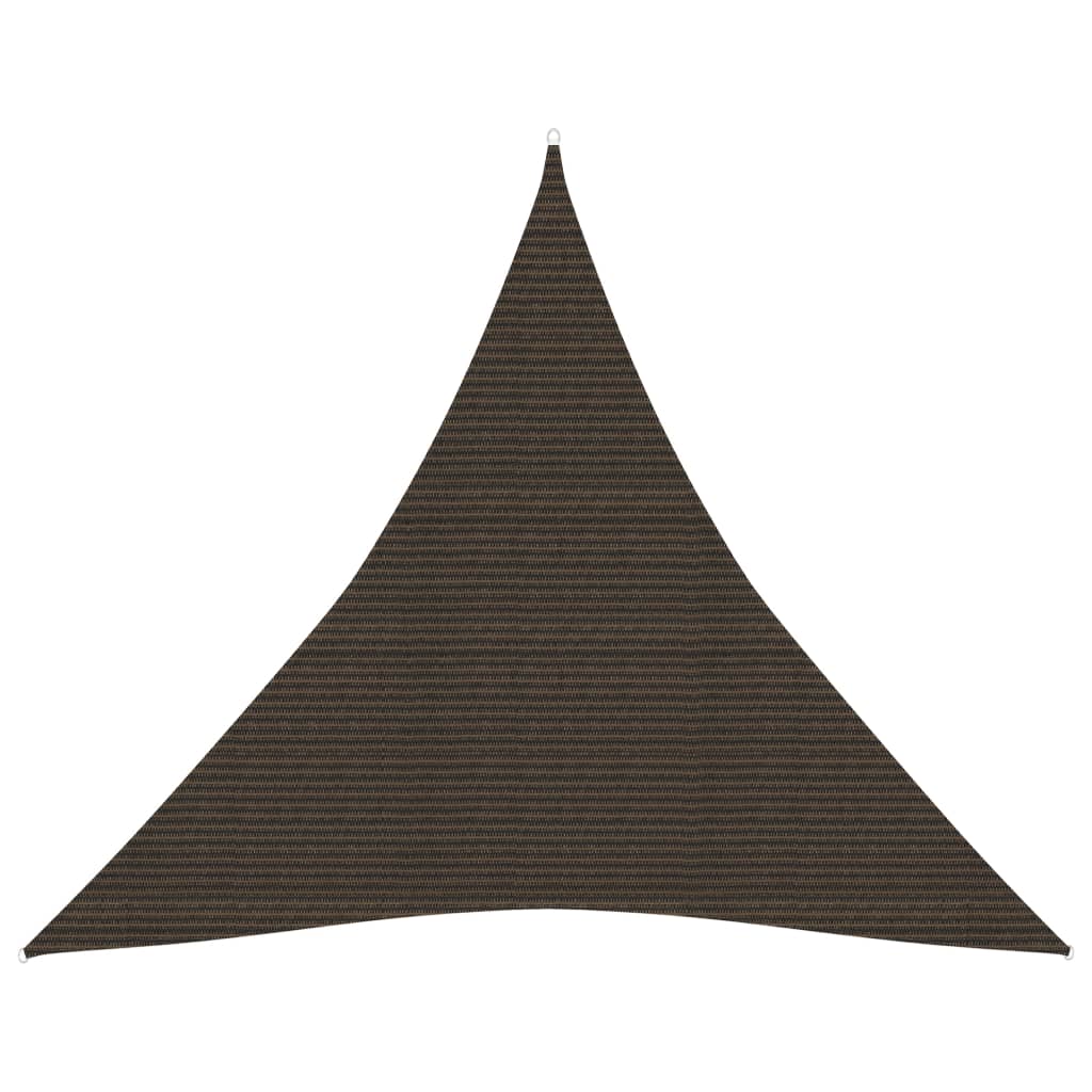 Aurinkopurje 160 g/m² ruskea 4,5x4,5x4,5 m HDPE - Sisustajankoti.fi