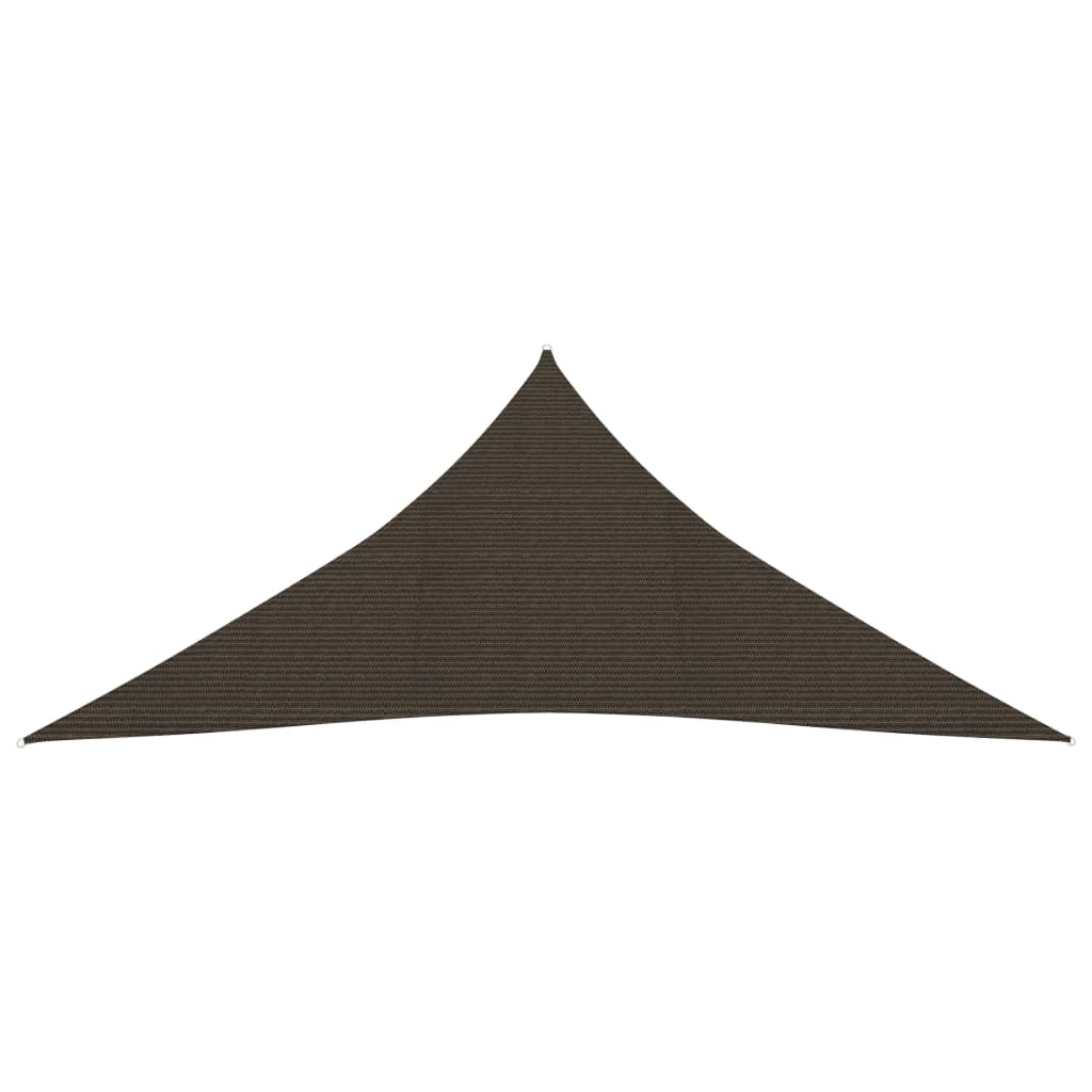 Aurinkopurje 160 g/m² ruskea 4,5x4,5x4,5 m HDPE - Sisustajankoti.fi
