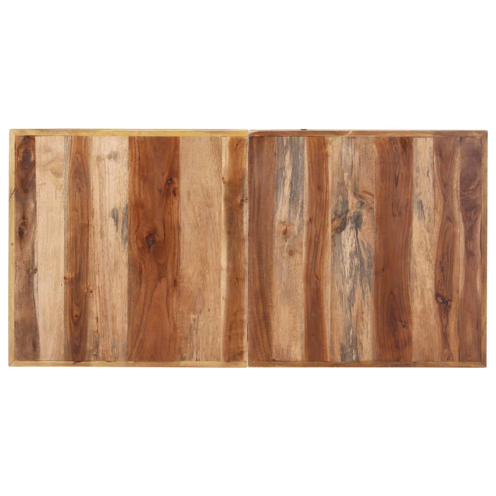 Ruokapöytä 140x70x75 cm täysi puu seesamviimeistelyllä - Sisustajankoti.fi