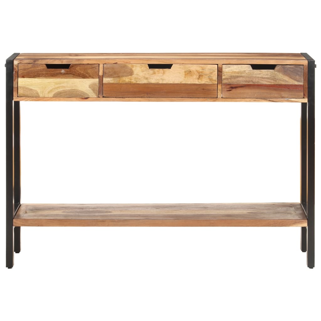 Senkki 110x35x75 cm täysi puu seesamviimeistelyllä - Sisustajankoti.fi