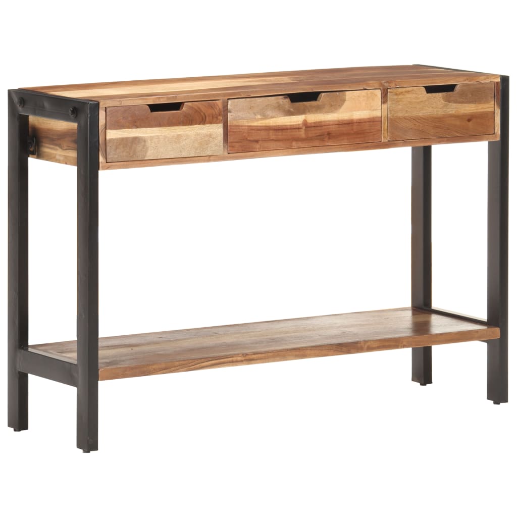 Senkki 110x35x75 cm täysi puu seesamviimeistelyllä - Sisustajankoti.fi