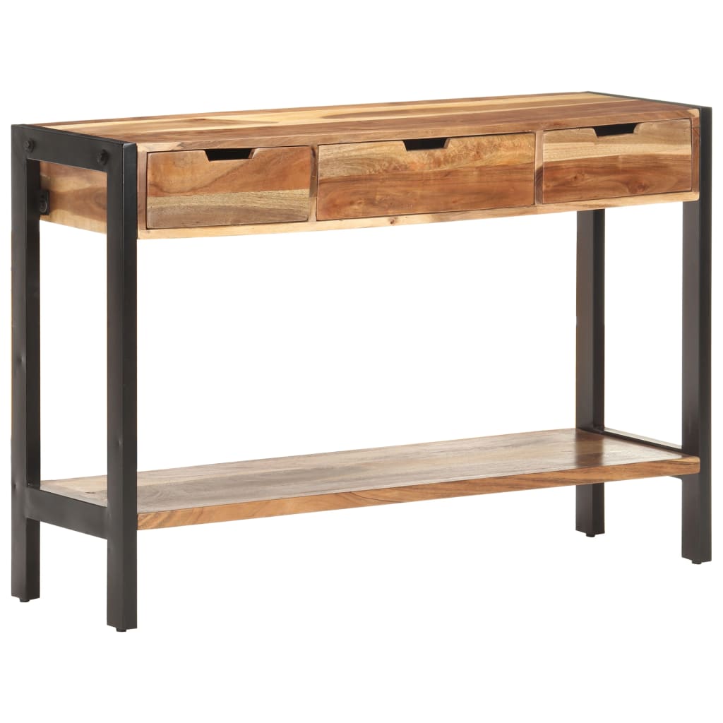 Senkki 110x35x75 cm täysi puu seesamviimeistelyllä - Sisustajankoti.fi