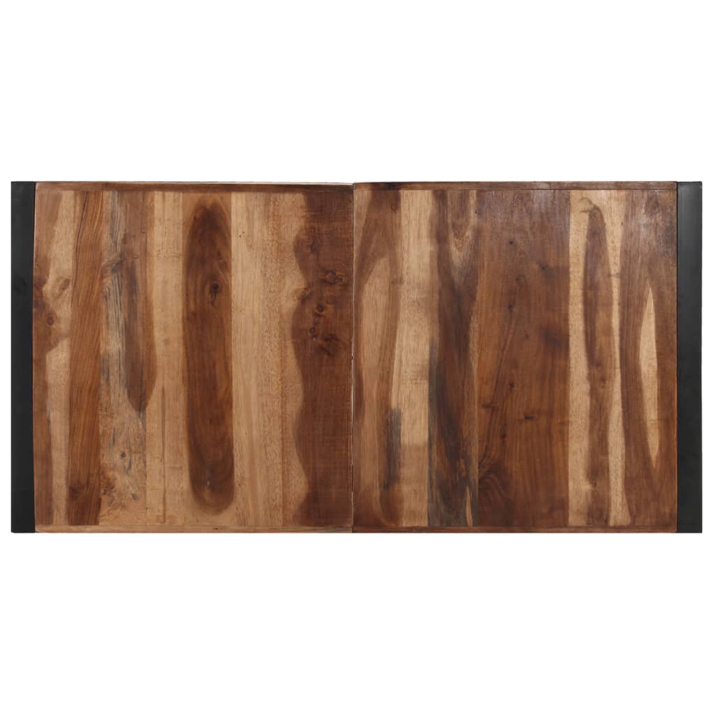 Sohvapöytä 140x70x40 cm täysi seesamviimeistelty puu - Sisustajankoti.fi