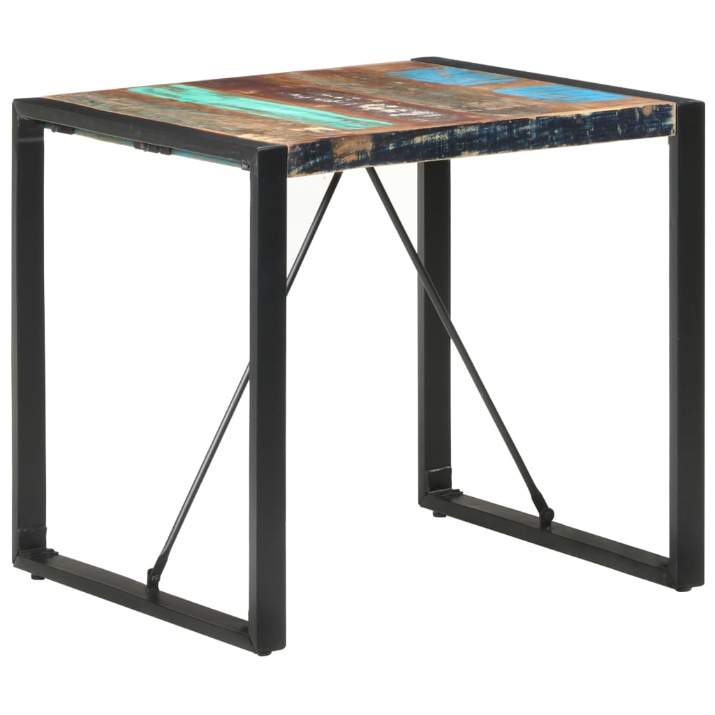 Ruokapöytä 80x80x75 cm kierrätetty täyspuu - Sisustajankoti.fi