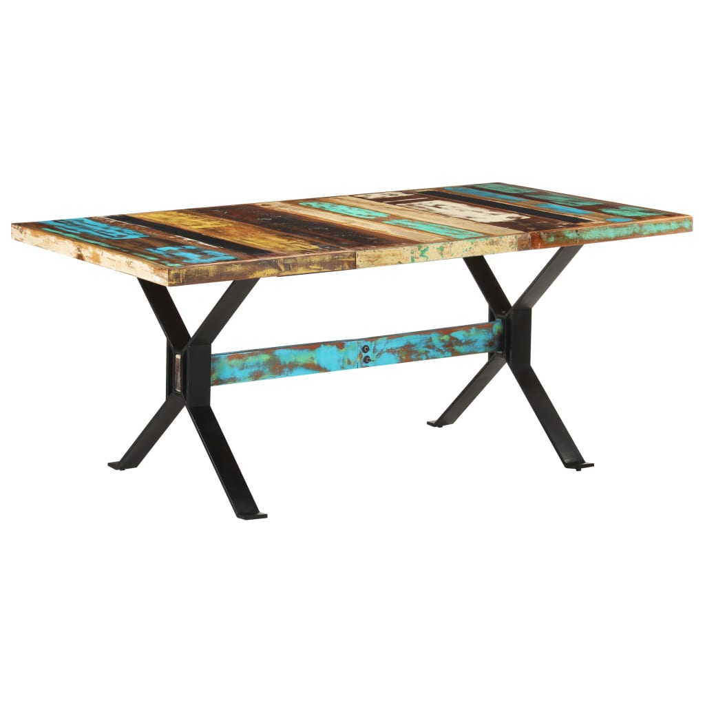 Ruokapöytä 180x90x76 cm kierrätetty täyspuu - Sisustajankoti.fi