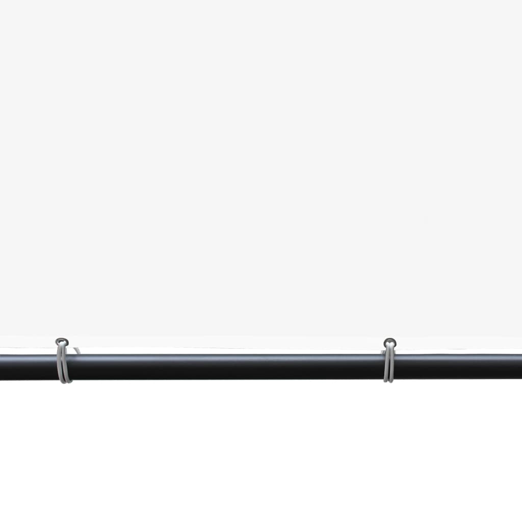 Huvimaja tasakatolla 3x3x2,4 m valkoinen 180 g/m² - Sisustajankoti.fi