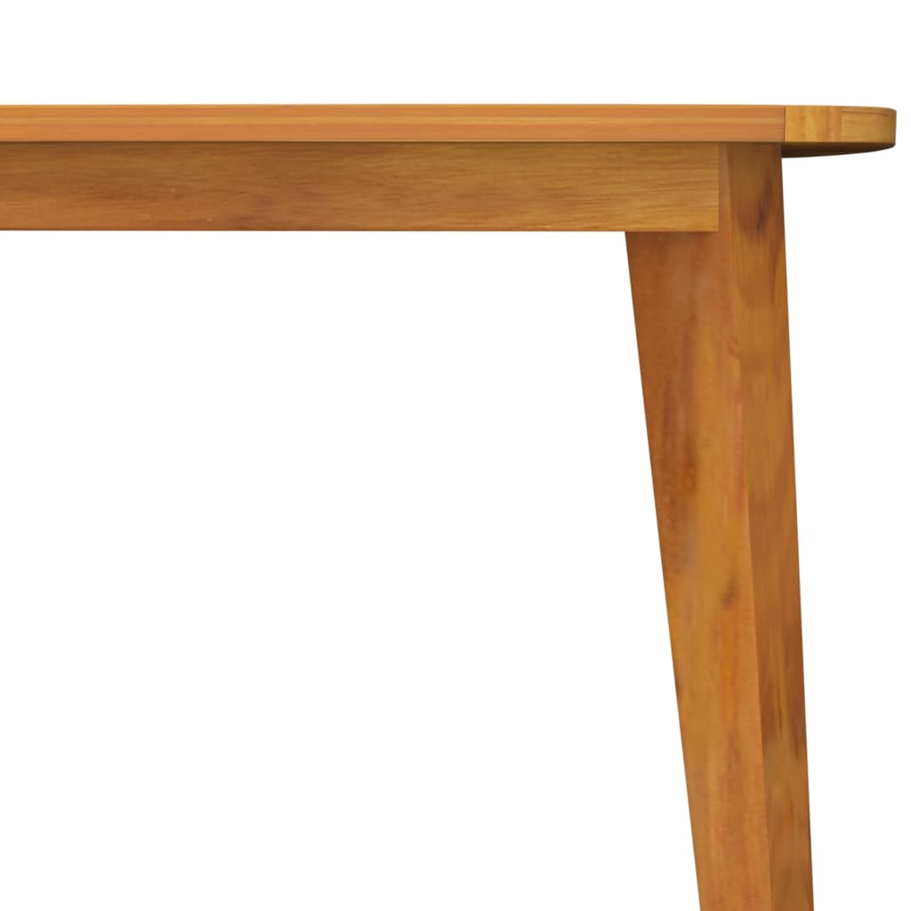 Puutarhapöytä 110x110x75 cm täysi akasiapuu - Sisustajankoti.fi