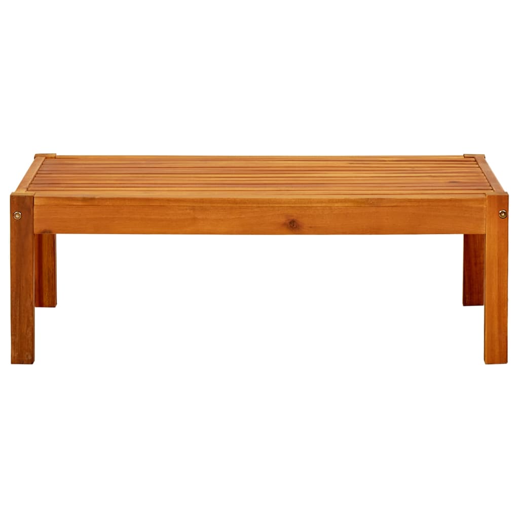 Puutarhapöytä 85x57x29 cm täysi akasiapuu - Sisustajankoti.fi