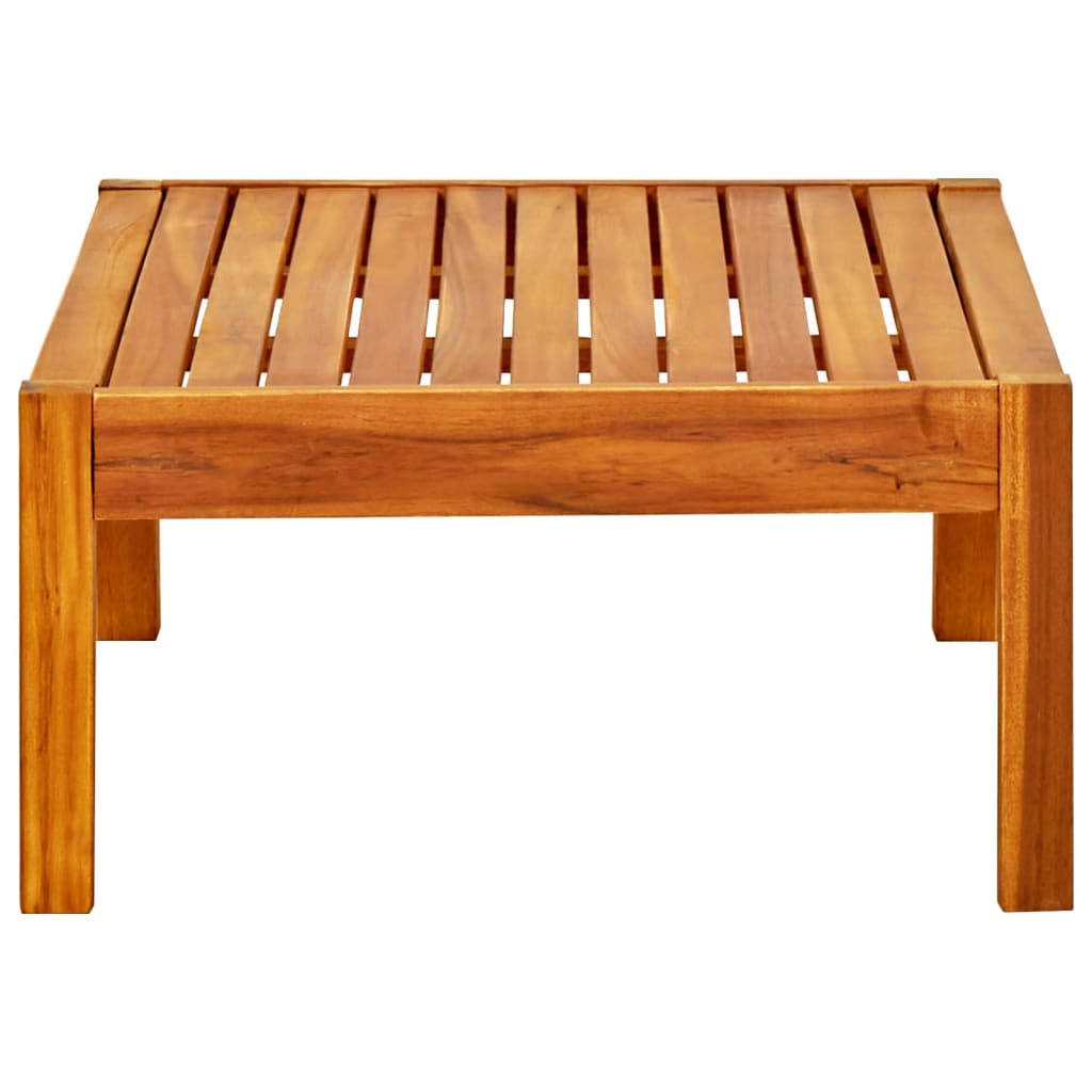 Puutarhapöytä 85x57x29 cm täysi akasiapuu - Sisustajankoti.fi
