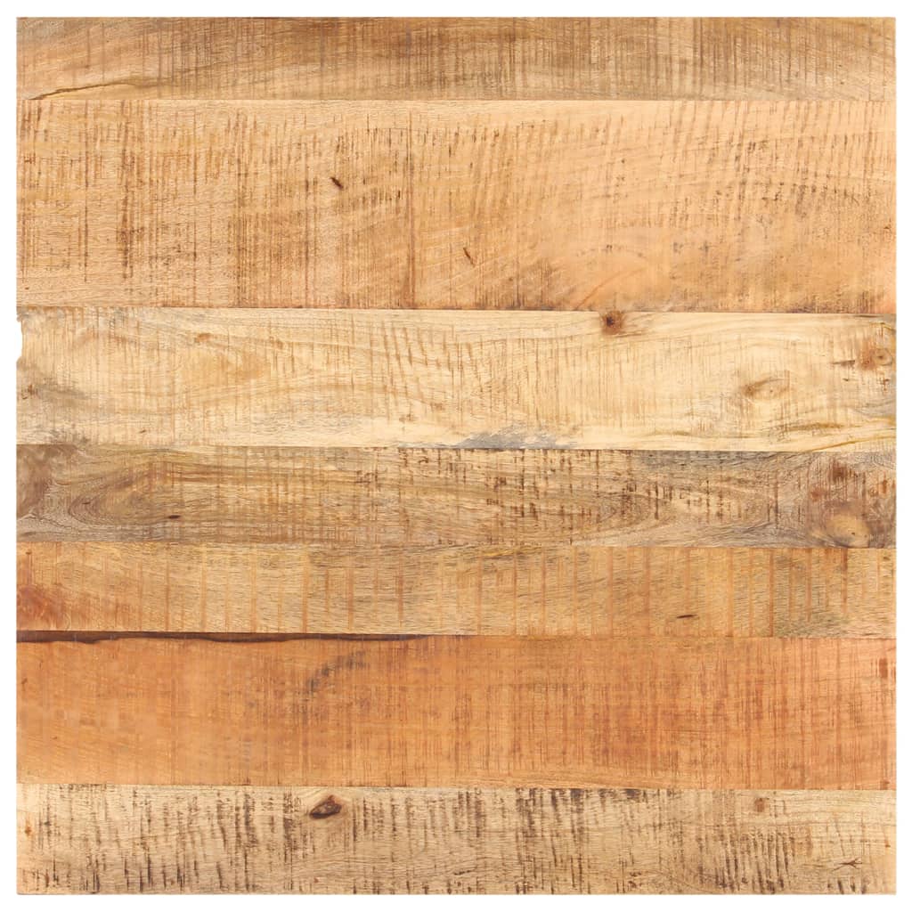 Bistropöytä neliö 80x80x75 cm karkea mangopuu - Sisustajankoti.fi