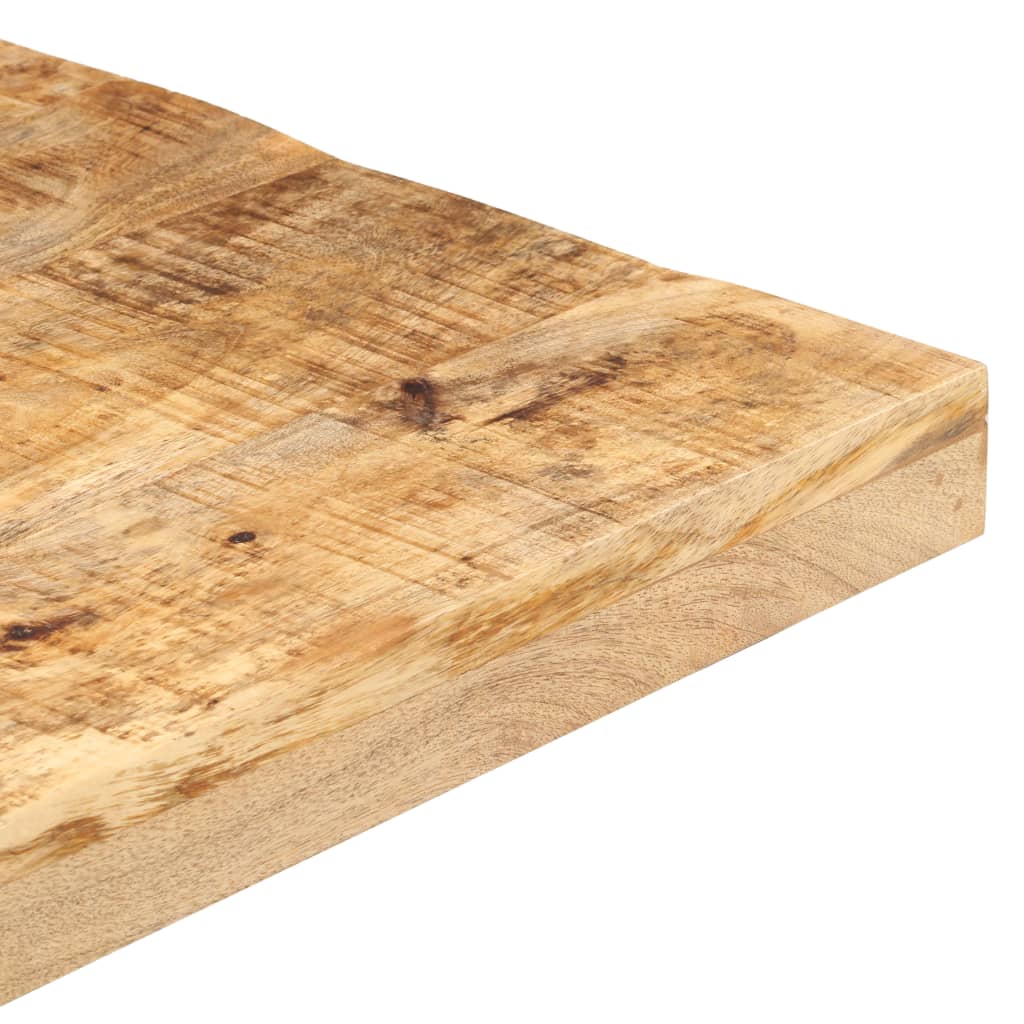 Bistropöytä neliö 80x80x75 cm karkea mangopuu - Sisustajankoti.fi
