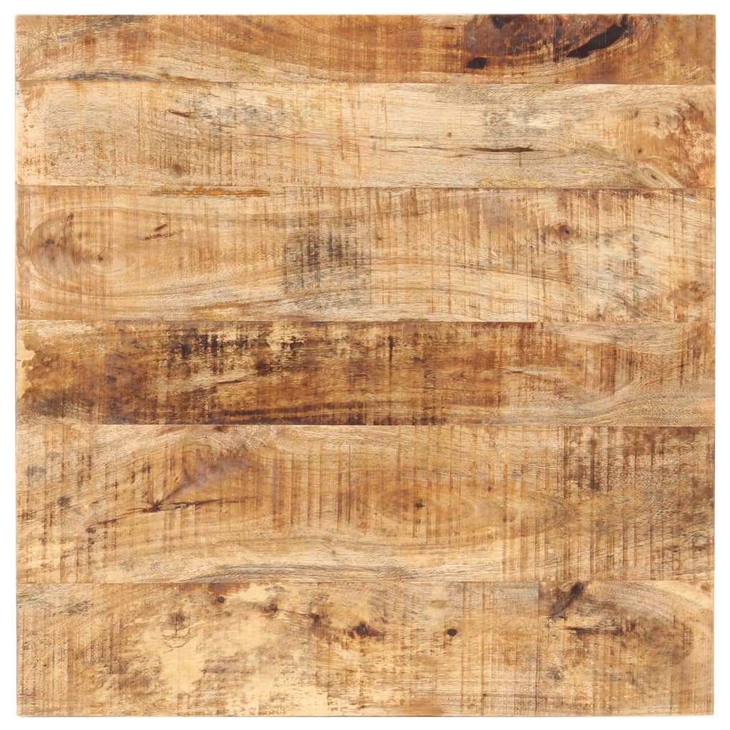 Baaripöytä neliö 60x60x110 cm karkea mangopuu - Sisustajankoti.fi